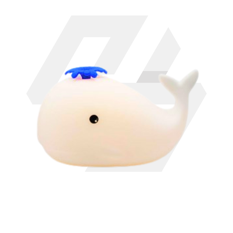 Velador Silicona Ballena - (HKZH122)