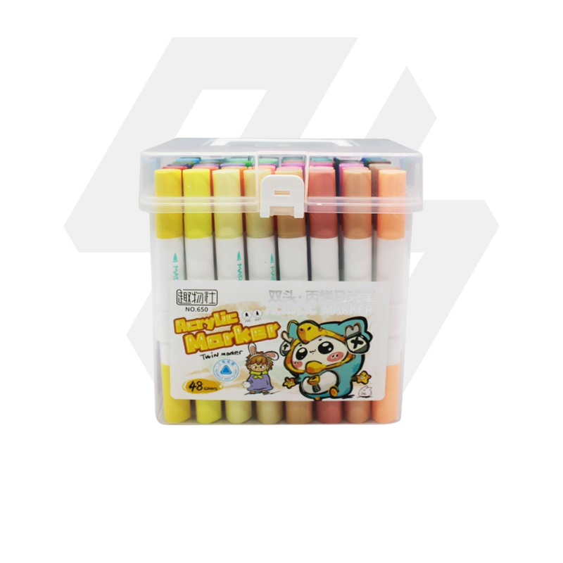 Marcardor Acrilico 48pcs - (HK480/650)