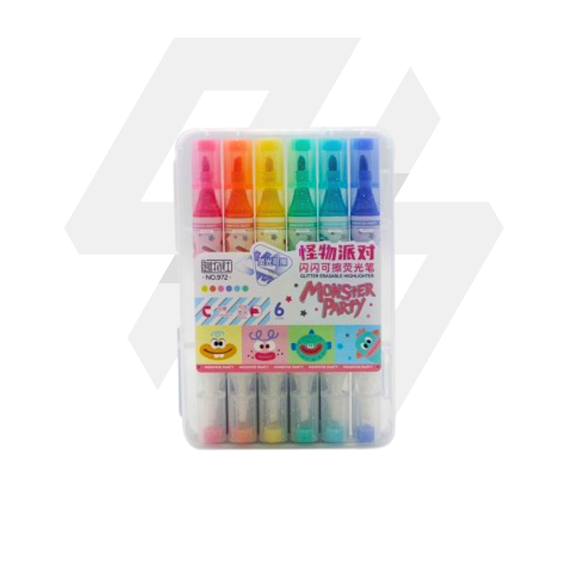 Marcador Borrable 6pcs - (HK467/972)