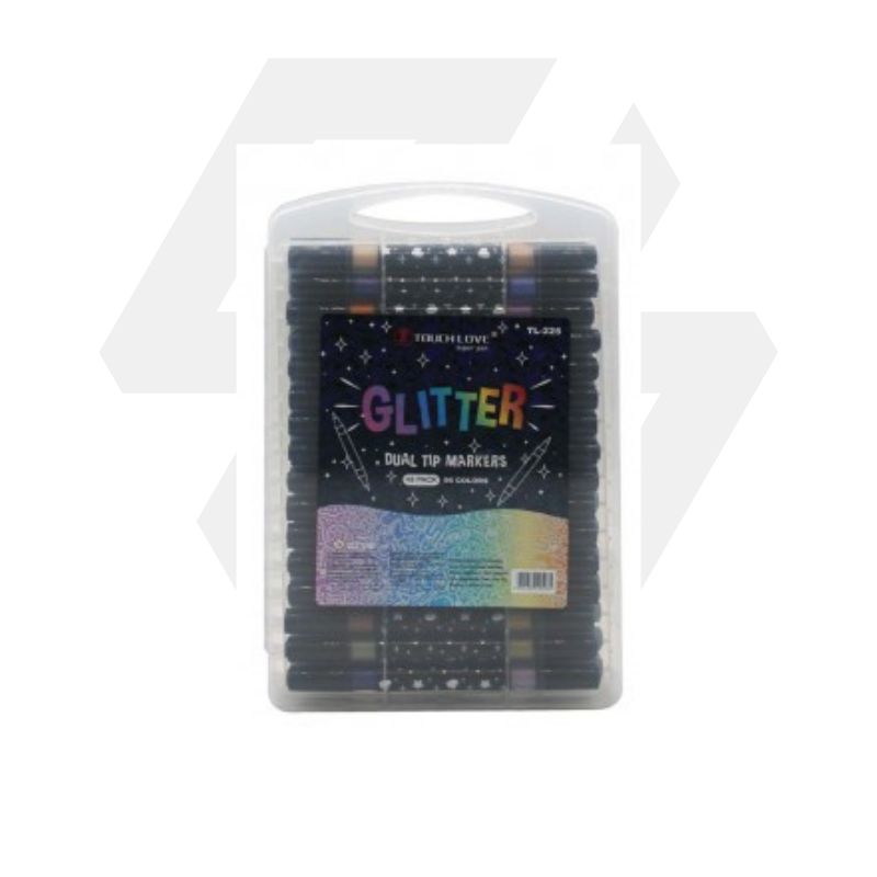 Marcador C/ Glitter 48pcs - (HK579)
