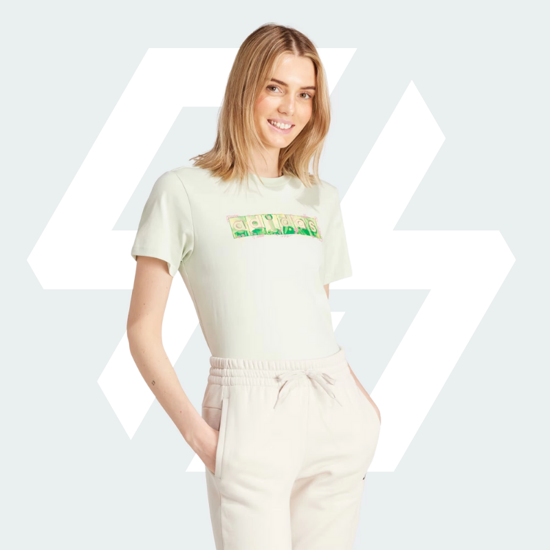 REMERA ADIDAS W DOODLE T (HF1163)