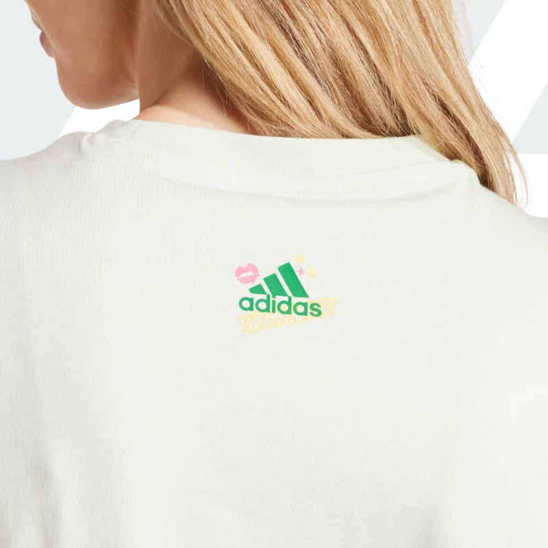 REMERA ADIDAS W DOODLE T (HF1163)