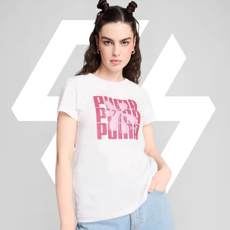 REMERA GRAPHICS PUMA WORDING TEE (HF7A01)