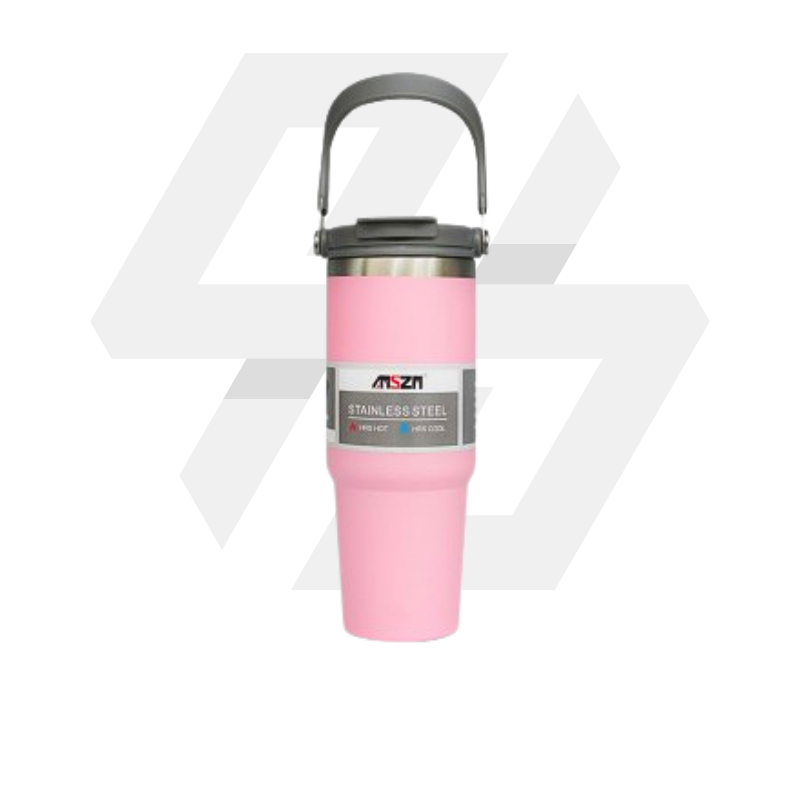 Vaso Termico Pink C/ Alza 1200ml - (HK933)