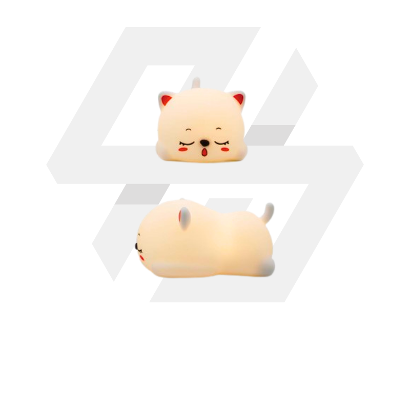 Velador Silicona Gato - (HKYH319)