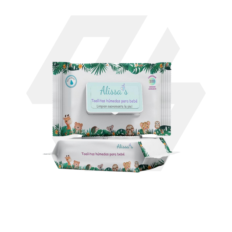 Toallitas Humedas x 100U - (Alissa's)