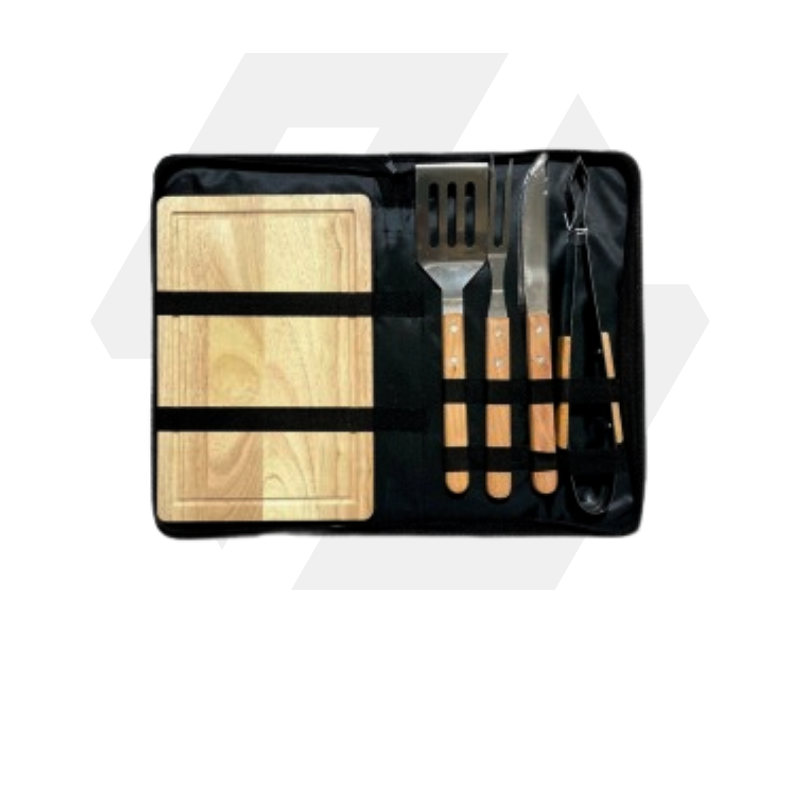 Bolsa Kit p/ Asado 5pcs c/ Pica Carne - (HK376)