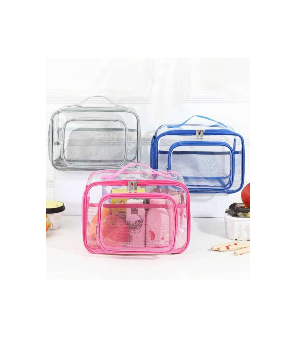 Bolsa Transparente Rectangular - (HK491)